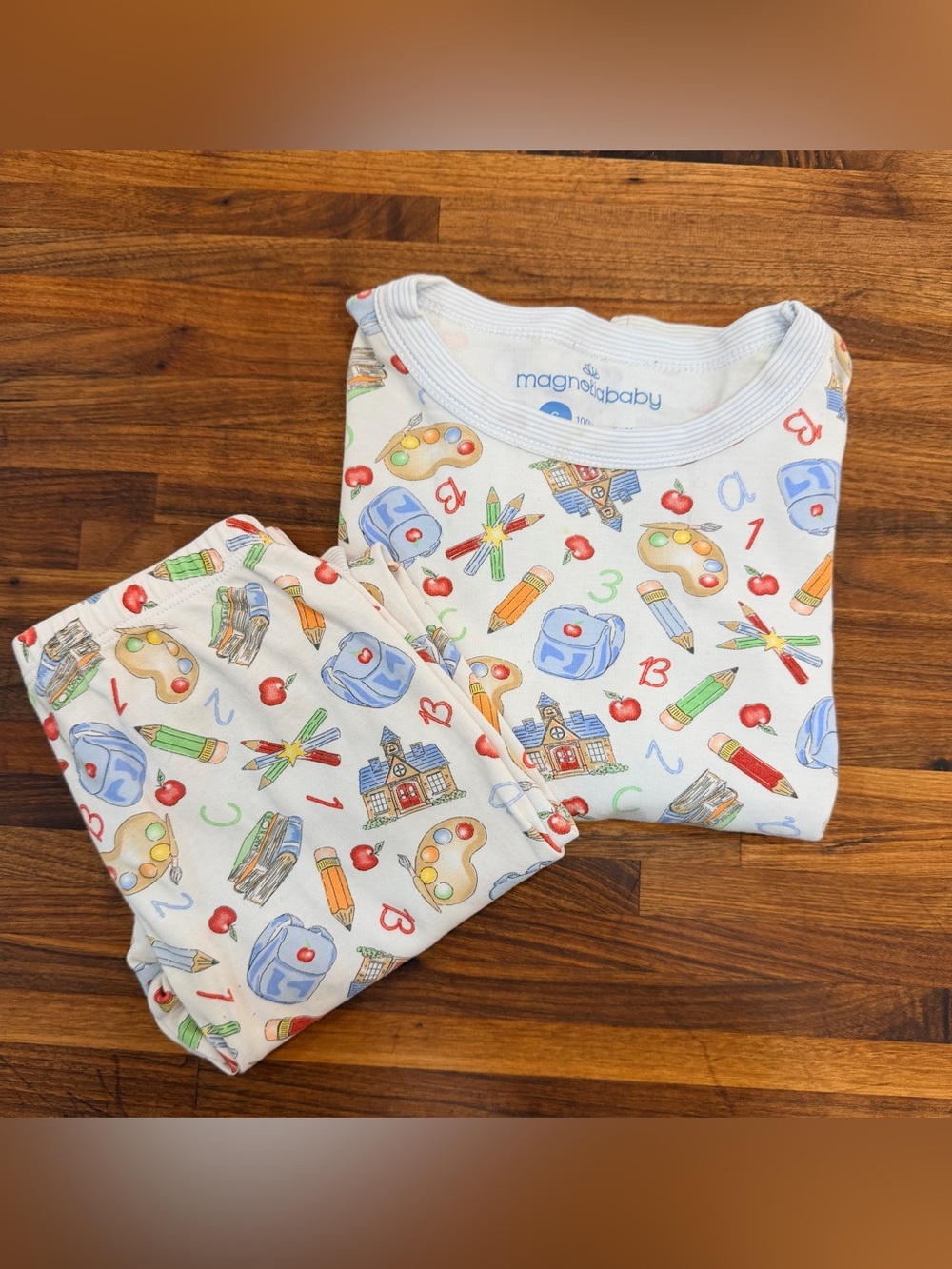Magnolia Baby Kids School Day Sweetness Pajamas - Size 6